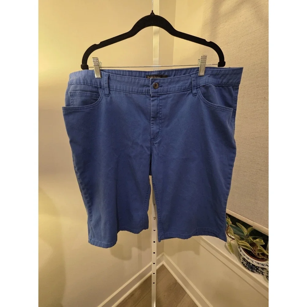Faded Glory Womend Shorts Sz. 20W Preppy Resort